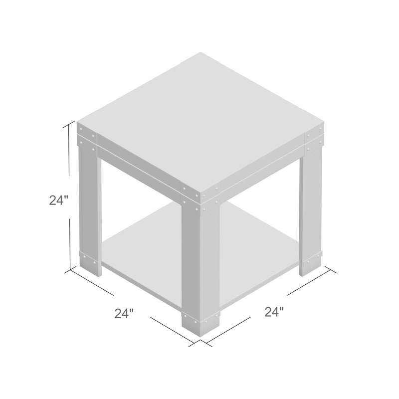 Darby Home Co Angelique Solid Wood End Table & Reviews Wayfair